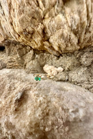 Emerald Gold Ring