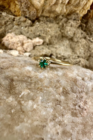 Emerald Gold Ring