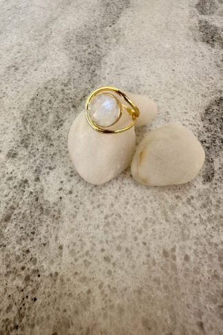 Moonstone ring