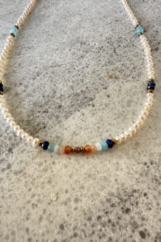 Sunset pearl Necklace