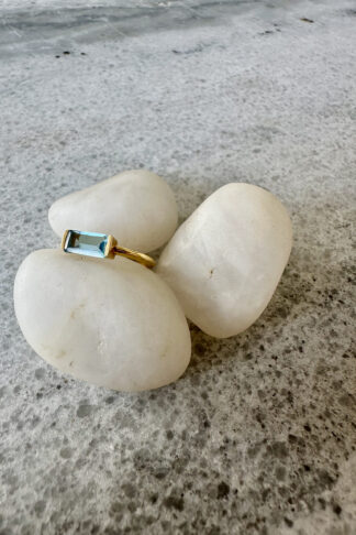 Blue topaz Ring