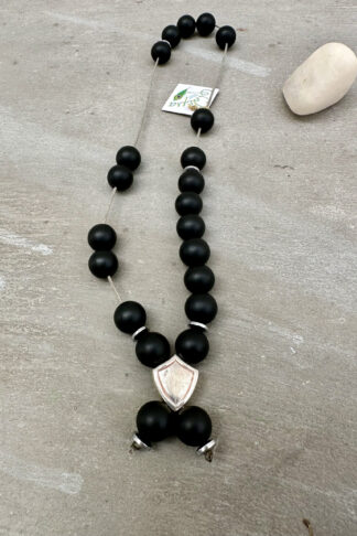 Rosary with Black Onyx Beads