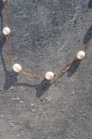 F.W.Pearl necklace