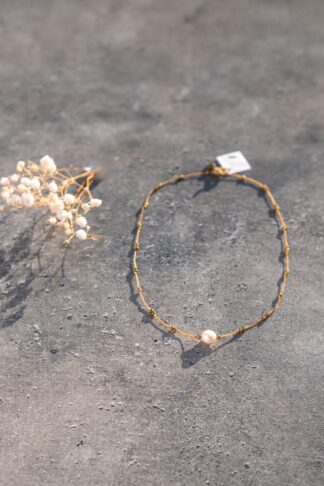 Single Pearls Necklace