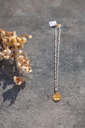 Konstantinato coin talisman necklace