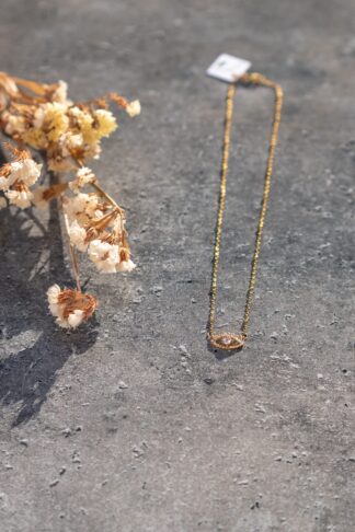 Evil eye necklace