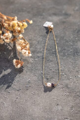 Yin Yang Pearl necklace
