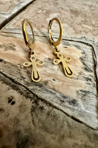 Cross Earrings