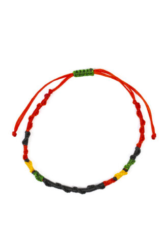 Macrame Bracelet Reggae Vibes